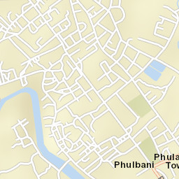 Phulbani Street Map