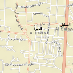As Sulayyil Street Map