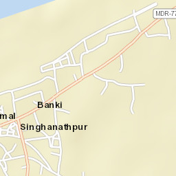 Banki Street Map