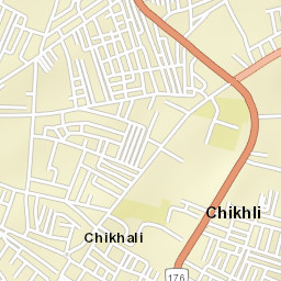 Chikhli (Buldhana) Street Map