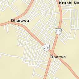 Darwha Street Map