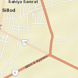 Sillod Street Map