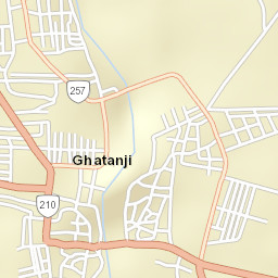 Ghatanji Street Map