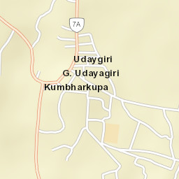 Udayagiri Street Map