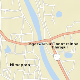Nimaparha Street Map