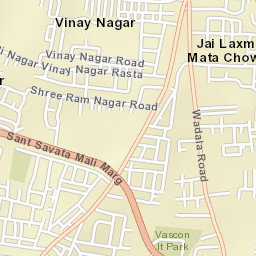 Nashik Division Street Map
