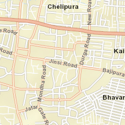 Aurangabad Street Map
