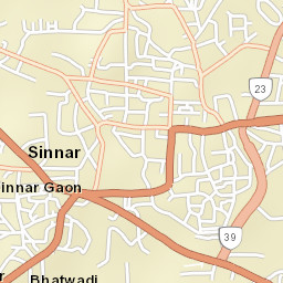 Sinnar Street Map