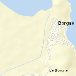Borgne Street Map