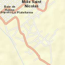 Môle Saint-Nicolas Street Map