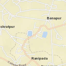 Banapur Street Map