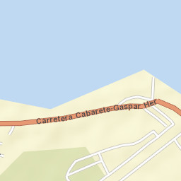 Cabarete Street Map