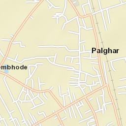 Palghar Street Map