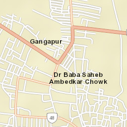 Gangapur Street Map
