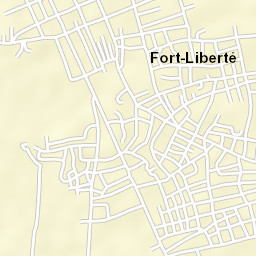 Fort Liberté Street Map