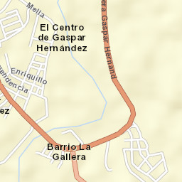 Gaspar Hernández Street Map