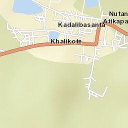 Khallikot Street Map