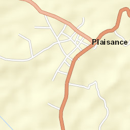 Plaisance Street Map