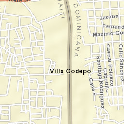 Dajabón Street Map