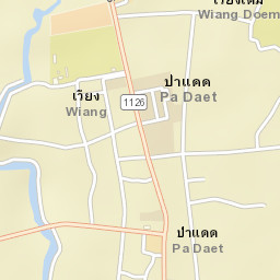 Pa Daet Street Map