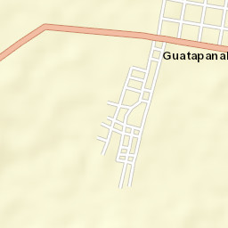 Guatapanal Street Map