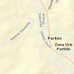 Partido Street Map