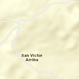 San Víctor Arriba Street Map
