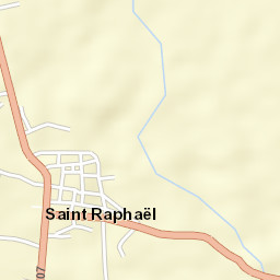 Saint-Raphaël Street Map