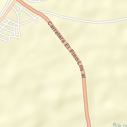 El Pino Street Map