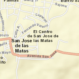 San José de Las Matas Street Map