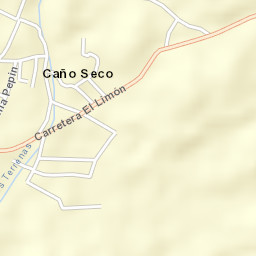Las Terrenas Street Map