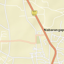 Nowrangapur Street Map