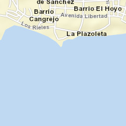 Sánchez Street Map