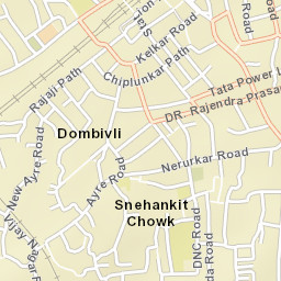 Dombivli Street Map