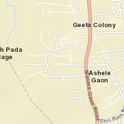 Ulhasnagar Street Map