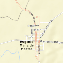 Hostos Street Map