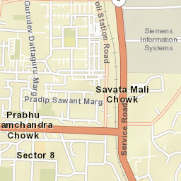 Airoli Street Map
