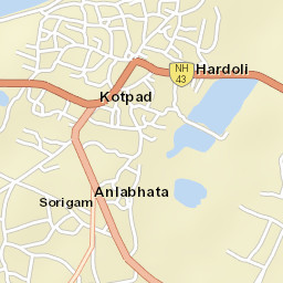 Kotaparh Street Map