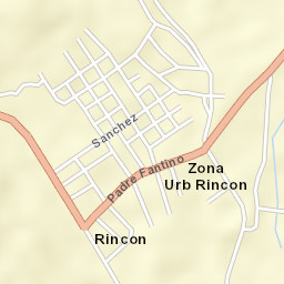 Rincón Street Map