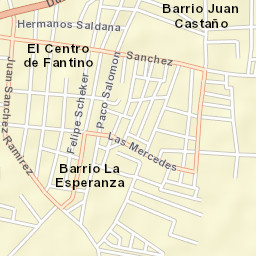 Fantino Street Map