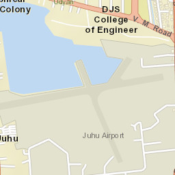 Juhu Street Map