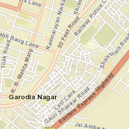Ghatkopar Street Map