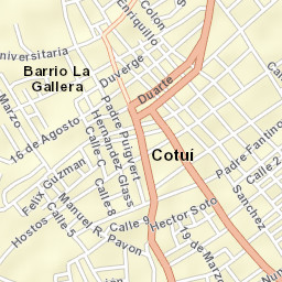 Cotuí Street Map