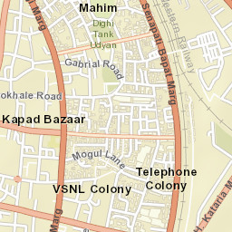 Mahim Street Map