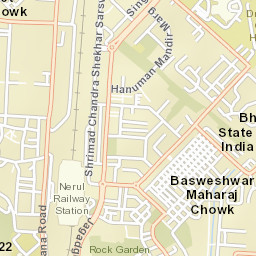 Navi Mumbai Street Map