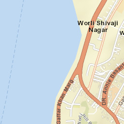 Worli Street Map