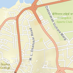 Tardeo Street Map