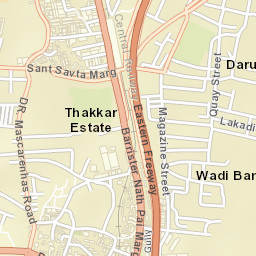 Mazagaon Street Map