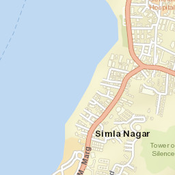 Breach Candy Street Map