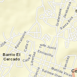 Constanza Street Map
